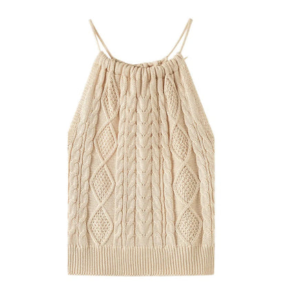 Vesty - Solid Color Knit Vest – Versatile &amp; Stylish