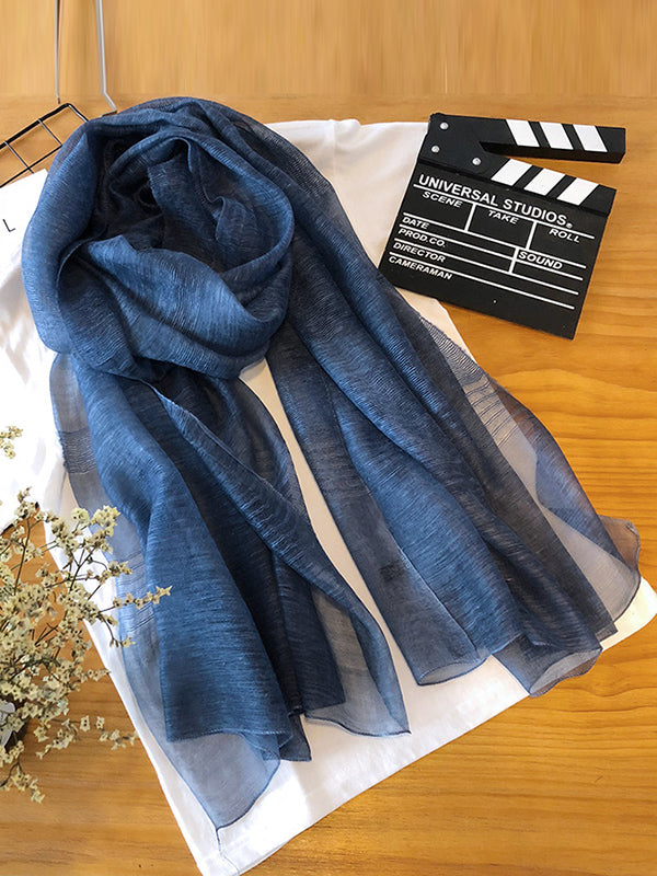Sun-Protection Solid Color Shawl&Scarf