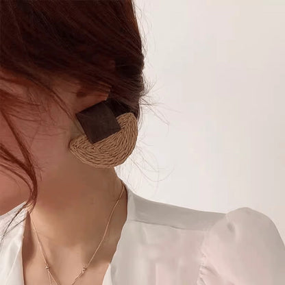 Earwish - Boho Woven Earrings – Unique &amp; Natural