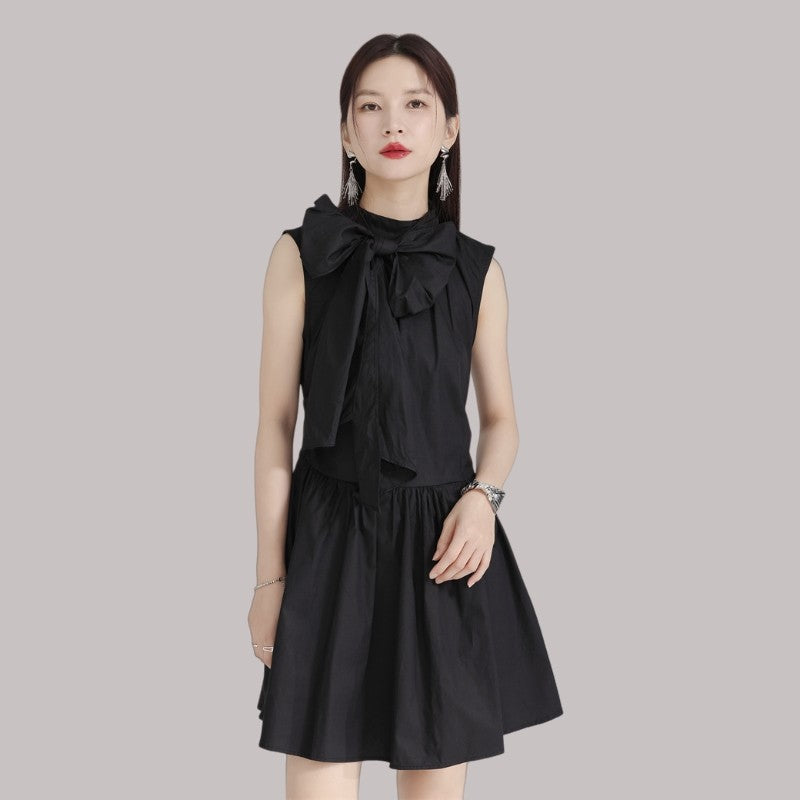 Bow Knot Short Dress