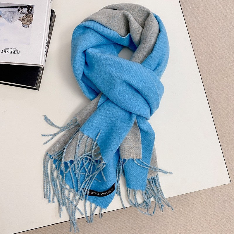 Imitation Cashmere Thick Warm Scarf