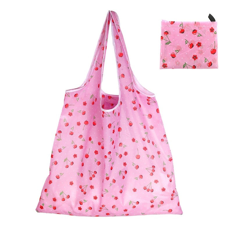 Large Capacity Foldable Shopping Bag Portable Print