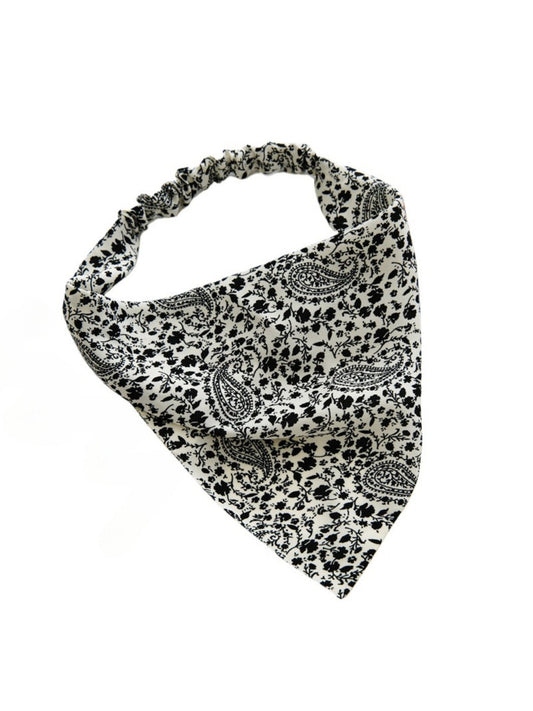 Haila - Boho Style Paisley Triangle Elastic Headband