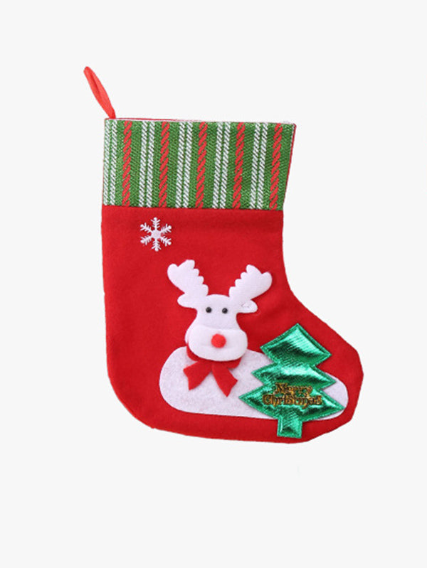 Xmas Gift Socks New Year Candy Bag Christmas Decor Christmas Decoration
