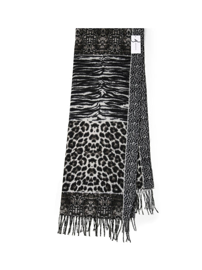 Scarvii – Wild Mosaic Animal Print Scarf