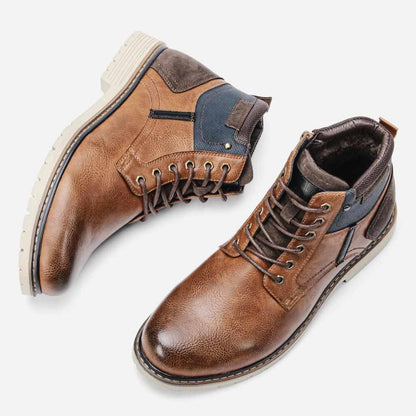 Sky Madrid Leather Ankle Boot