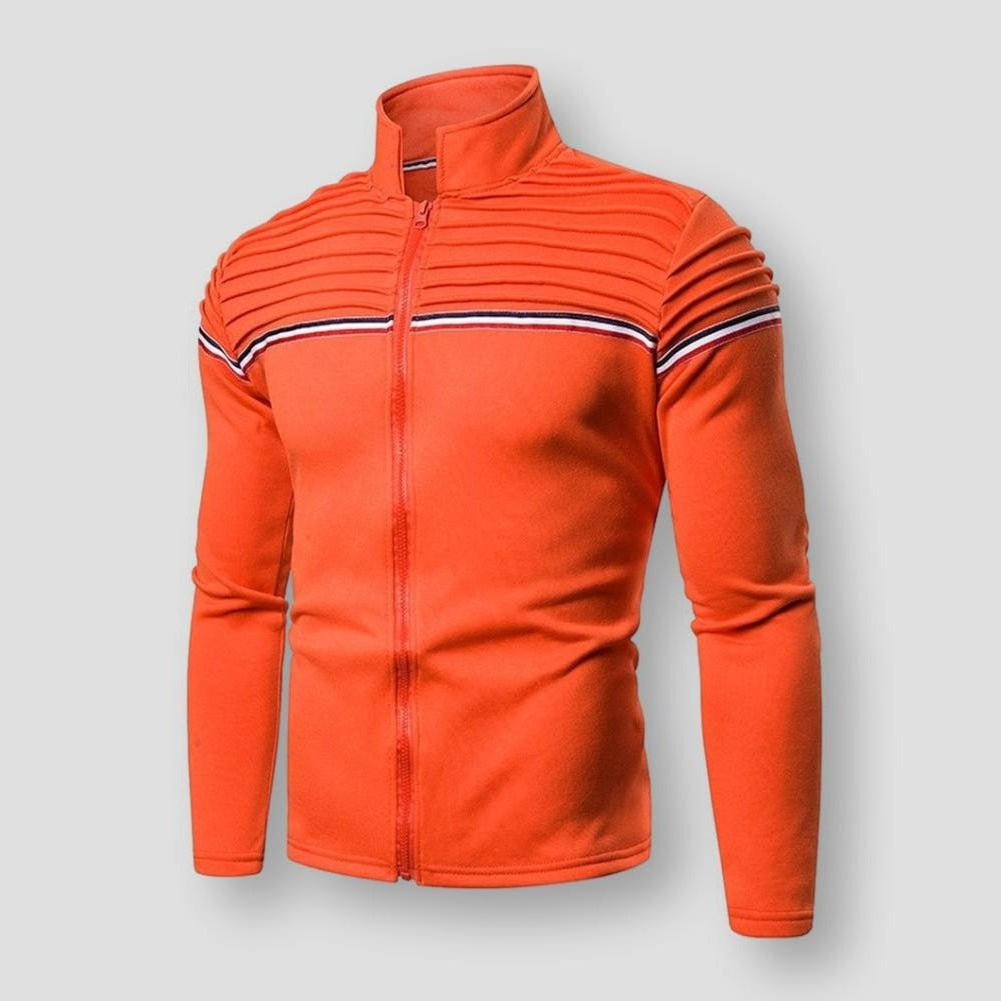 Saint Morris Concord Pleated Cardigan