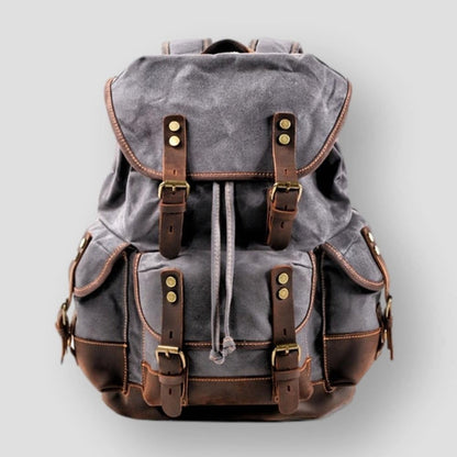Sky Madrid Waterproof Canvas Backpack