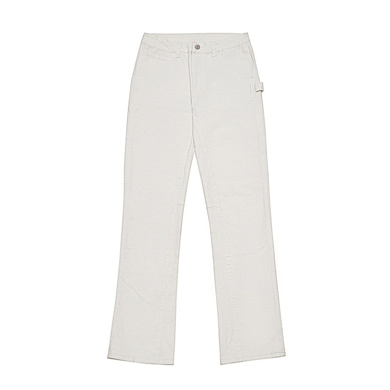 High-Waist Skinny Jeans Slim Fit Casual Trousers