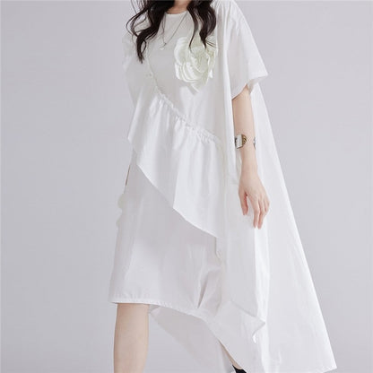 Slimming Floral Dress