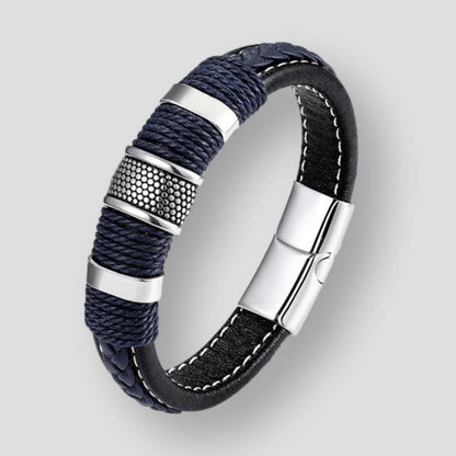 North Royal Leather Rope Bracelet
