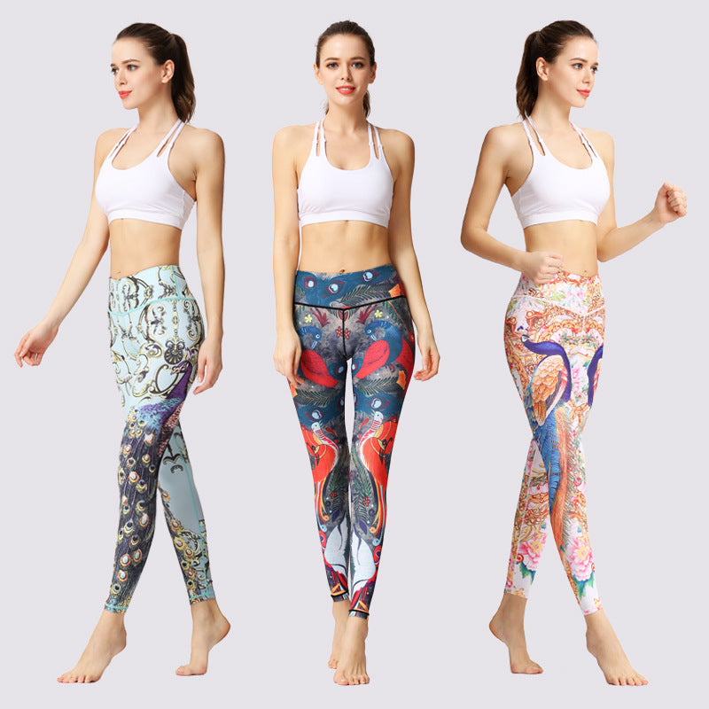 Dance Yoga Clothes Women'S Outdoor Sports Fitness Pants