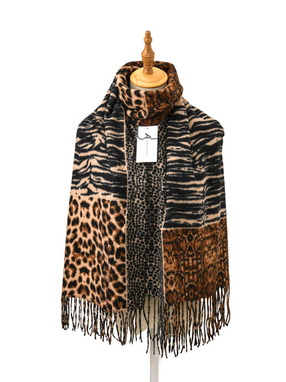 Scarvii – Wild Mosaic Animal Print Scarf