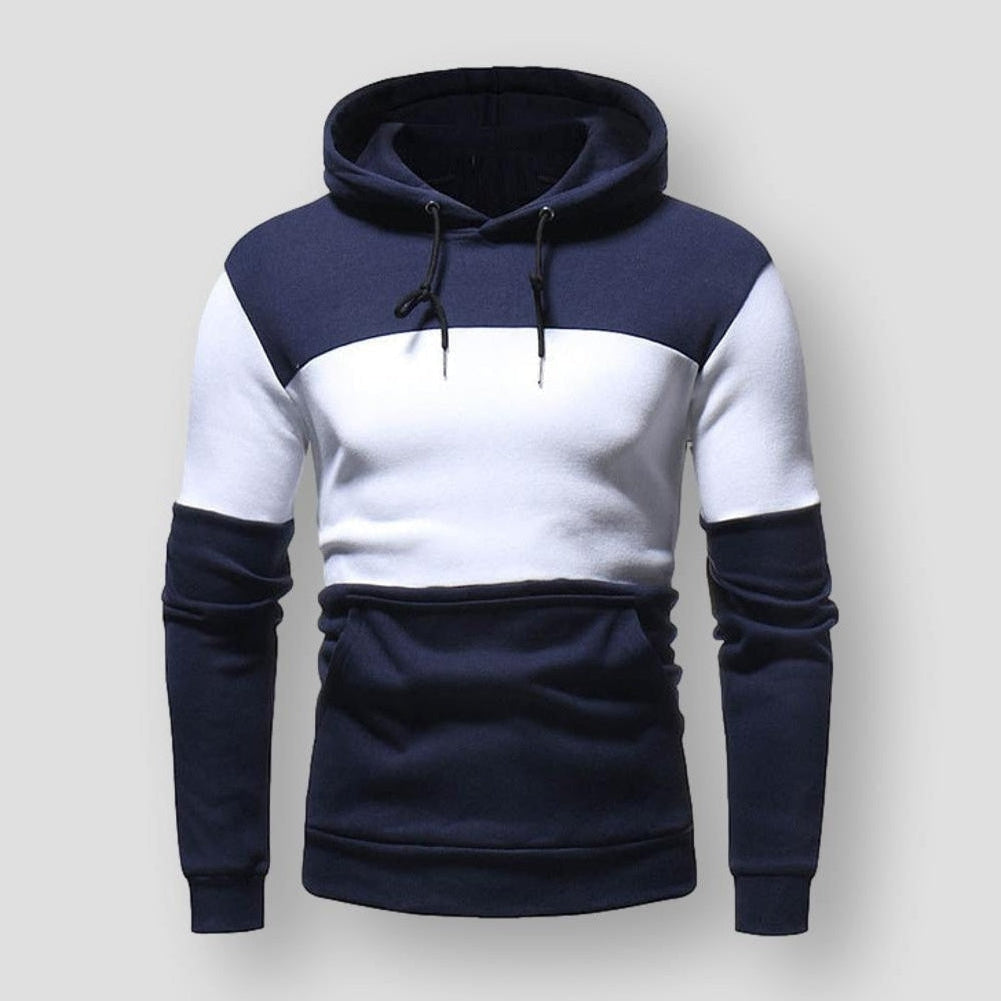Sky Madrid Merced Striped Hoodie