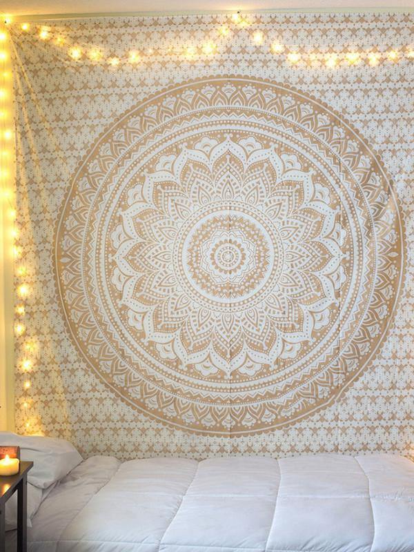 Classical Summer Bohemia Rectangle Shawl Digital Printed Beach Mat