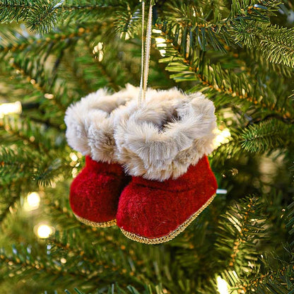 Creative Plush Christmas Boot Christmas Tree Hanging