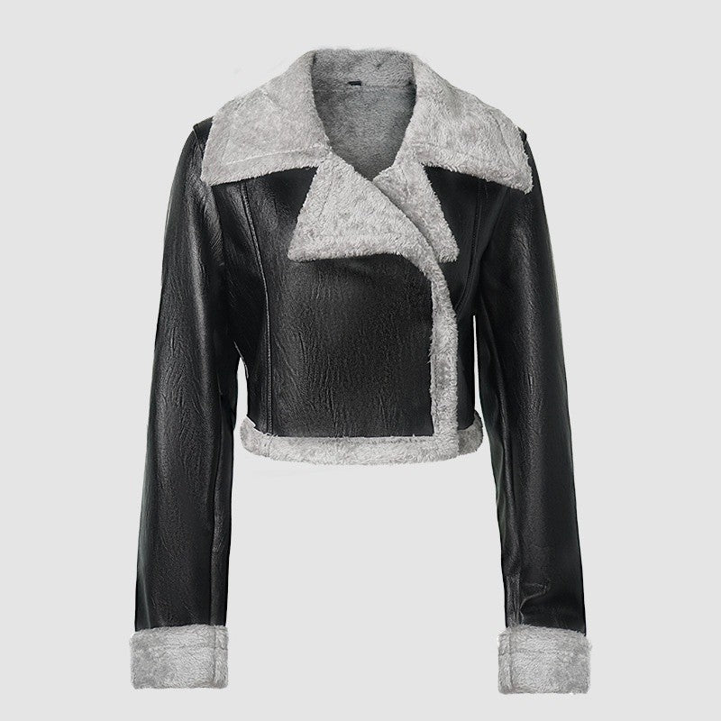 Short Thick Fleece Jacket
