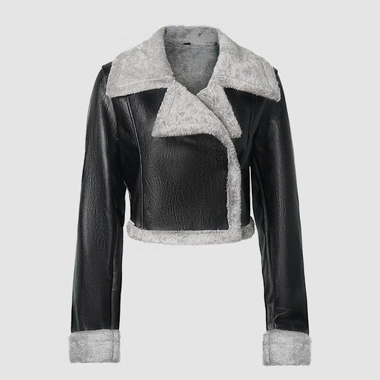 Short Thick Fleece Jacket