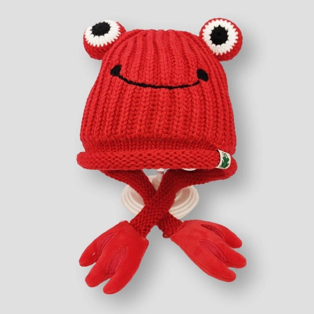 Sky Madrid 3D Frog Beanie