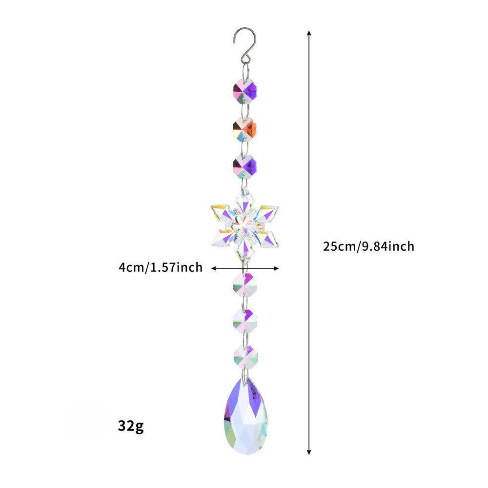 Snowflakes Crystal Holiday Home Hangings