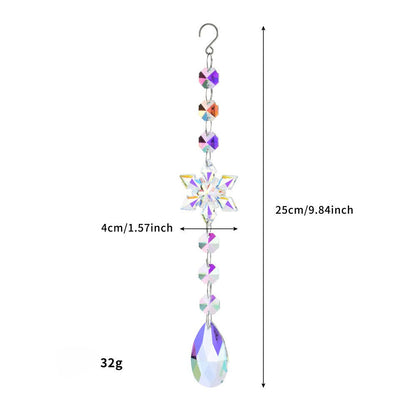 Snowflakes Crystal Holiday Home Hangings