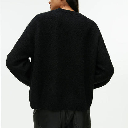 Fall Crew Neck Casual Thicken Warm Sweater