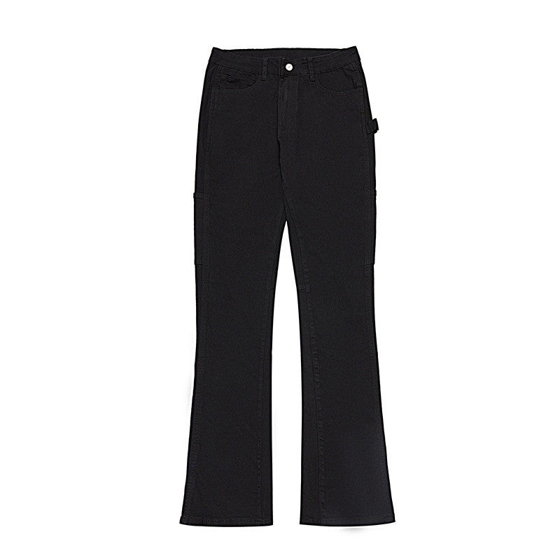 High-Waist Skinny Jeans Slim Fit Casual Trousers