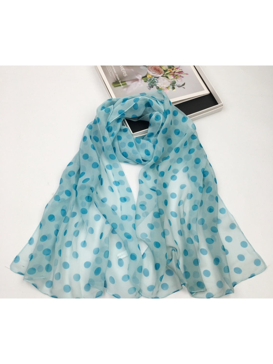 Scarvii - Polka Dot Scarf -  Classic &amp; Versatile