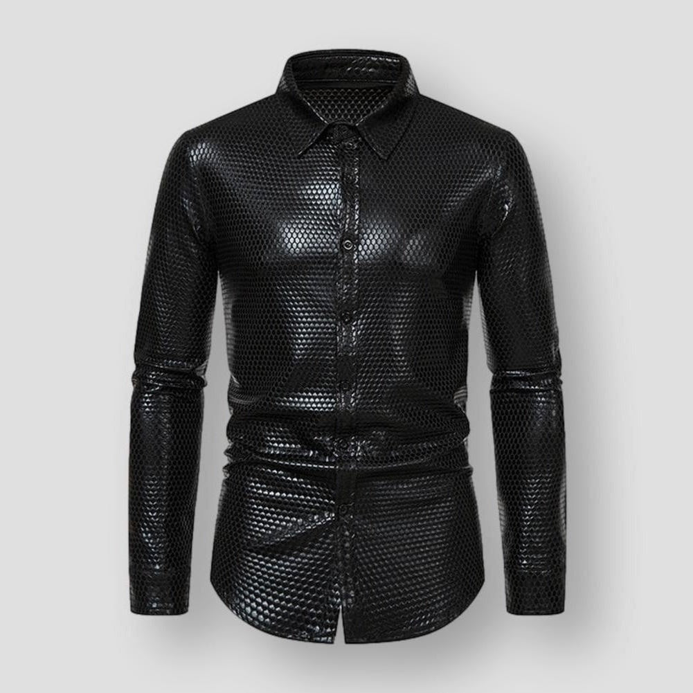 North Royal Metallic Slim Shirt