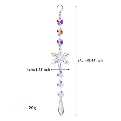 Snowflakes Crystal Holiday Home Hangings