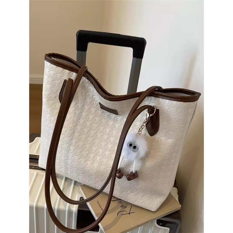 Women Single Shoulder Bag Large Capacity PU All-Match