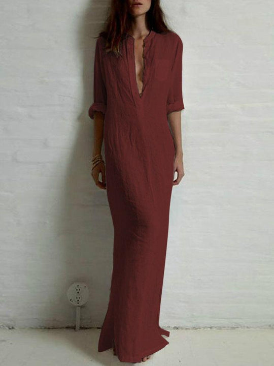Red Maxi Dress