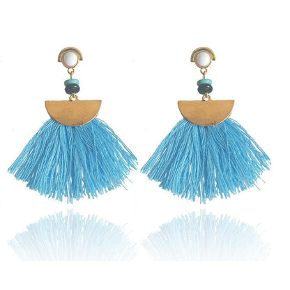 Bohemia Trend Fashion Rope Tassel Earring Vintage Design Party Xmas