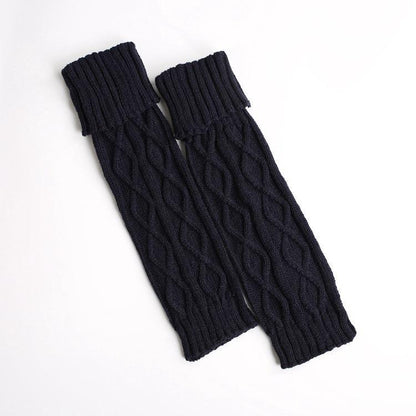 Boot Cuff Thick Short-Sleeved Thick Thick Bamboo Knit Wool Yarn Socks - 9