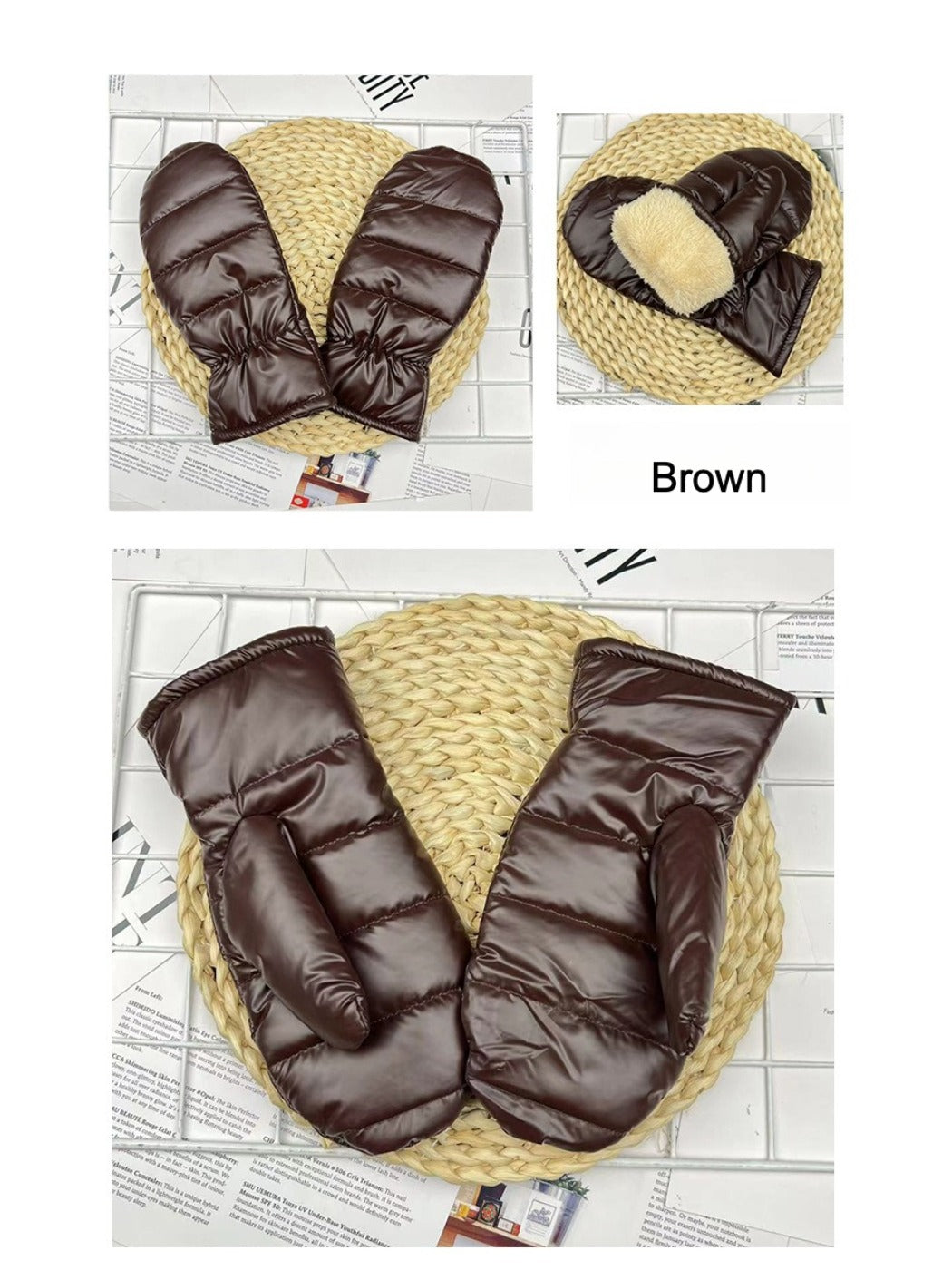 Gloving - No-wash Down-alternative Waterproof &amp; Windproof Mittens