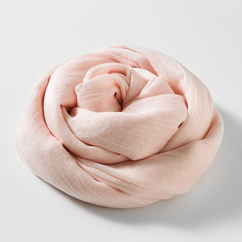 Cotton And Linen Sun Protection Beach Scarf
