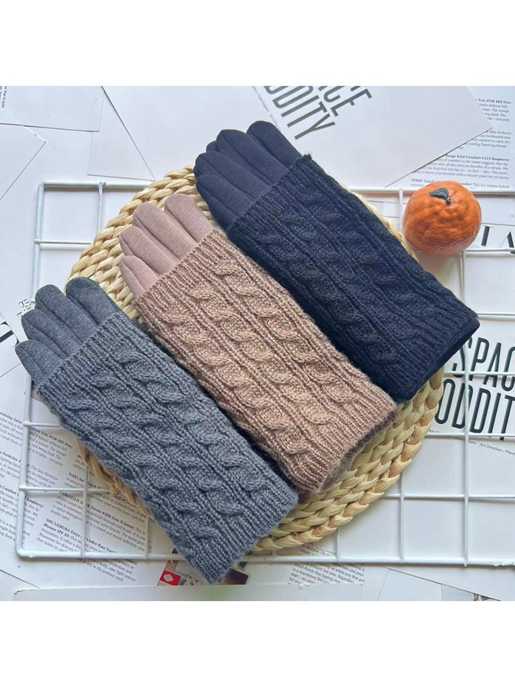 Gloving - Women's Knitted Winter Gloves