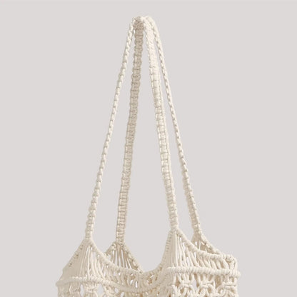 Cosbai - Boho Fringe Crochet Bag - Basic &amp; Chic