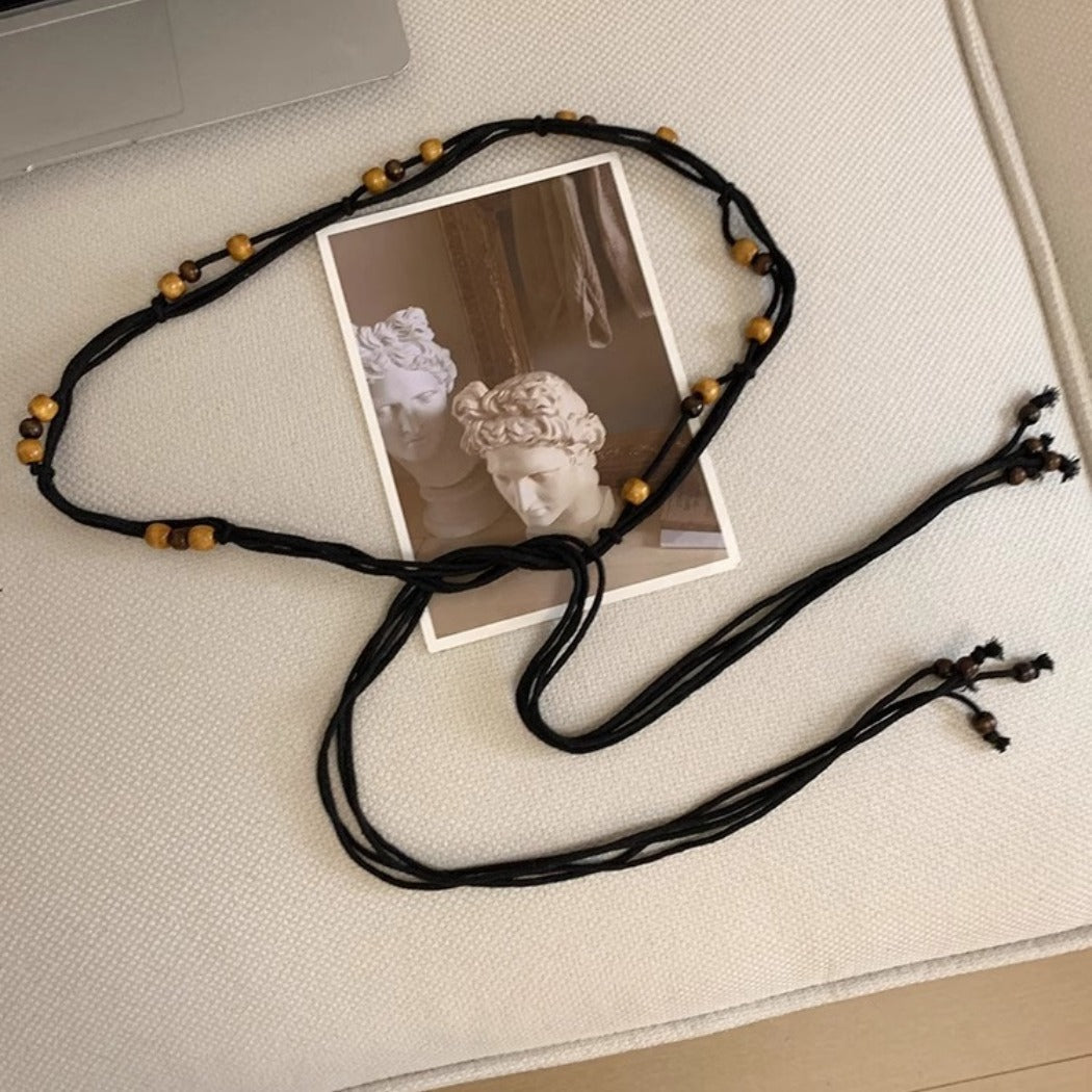 Beco - Boho Braided Belt – Y2K Style &amp; Elegant