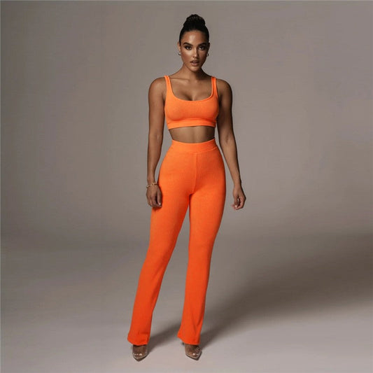 Tank Top Yoga Pants Suit