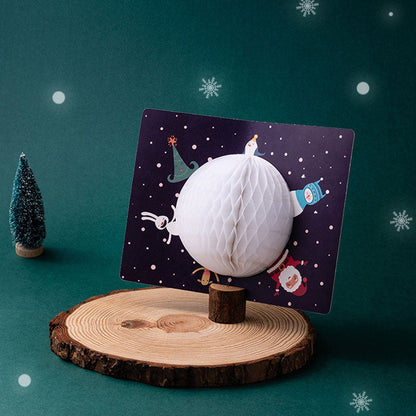 Merry Christmas Pop Up Gifts Greeting Card