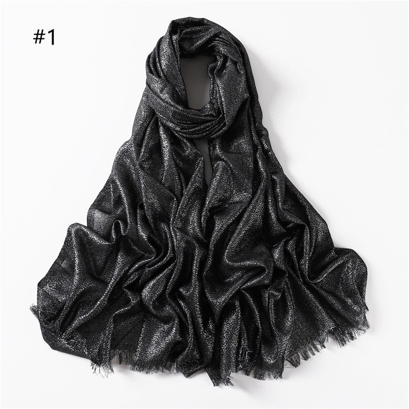 Lightweight Breathable Solid Color Scarf