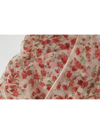 Scarvii - Women's Floral Patterned Scarf - Versatile &amp; Stylish