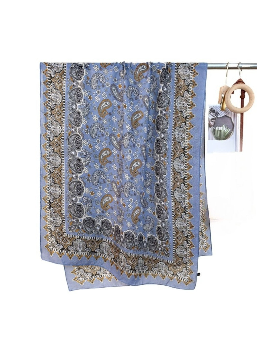 Scarvii - Bohemian Paisley Shawl Scarf for Women