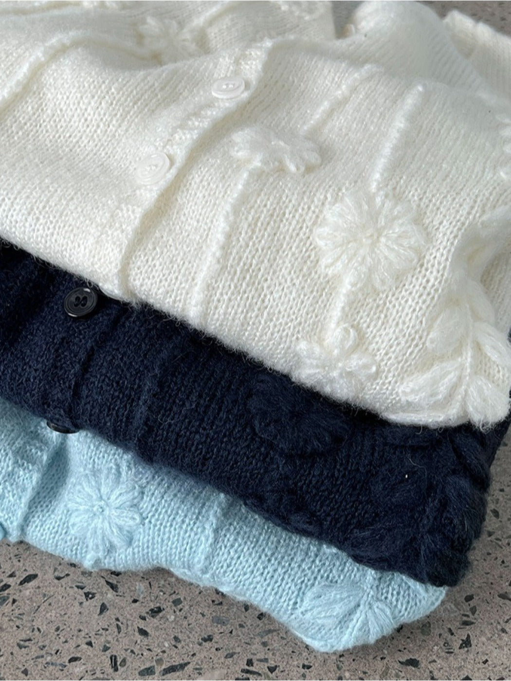Crosa - Knitted Sweater Featuring Exquisite Embroidery