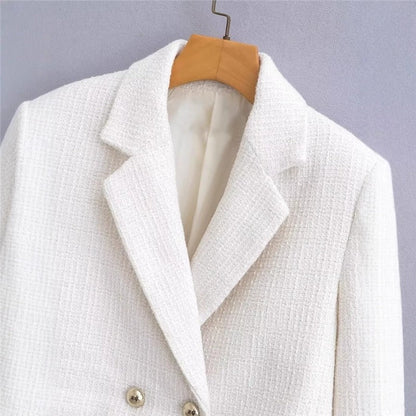 Chunky Knit Cropped Jacket