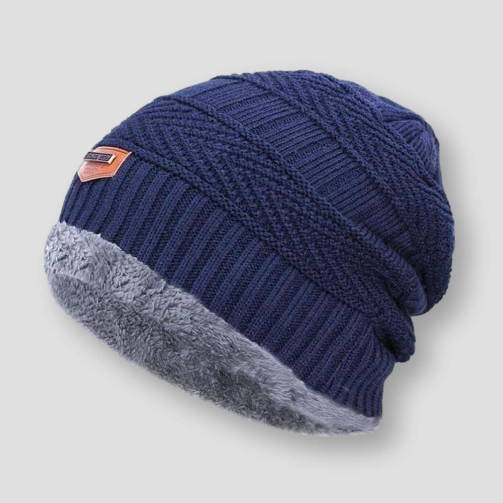 Saint Morris Knitted Wool Beanie
