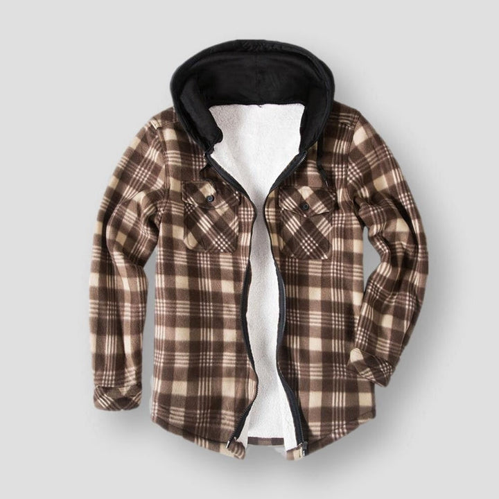 Blue Plaid Shirt