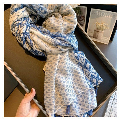 Print Fashion Square Scarf