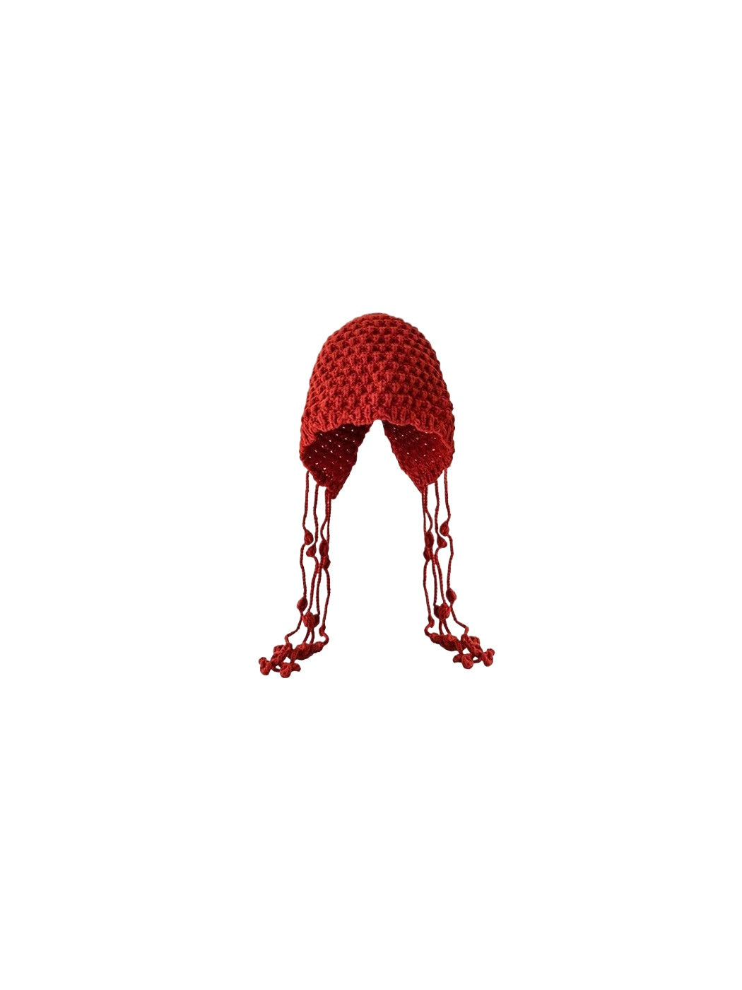 Haila - Trendy Knitted Beanie with Earflaps &amp; Ties